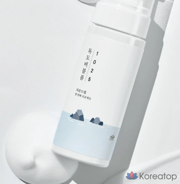 Очищающая пенка Round Lab 1025 Dokdo Bubble Cleansing Foam, 150 мл, 1 шт.