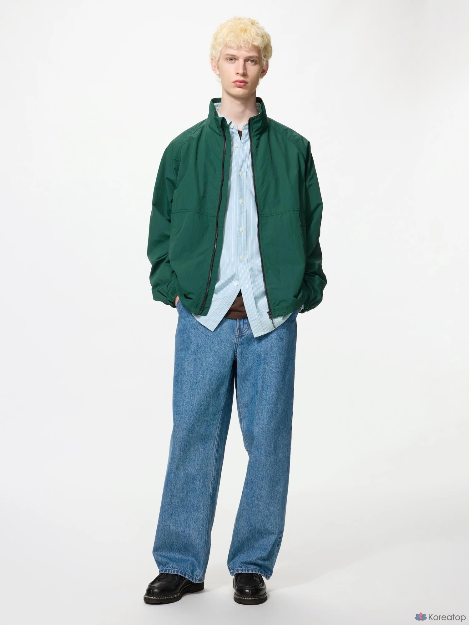 Куртка Uniqlo Windblock Stand Blouson