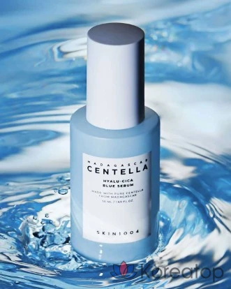 Skin1004 Синяя сыворотка с гиалуроновой кислотой мадагаскарской центеллы, 50 мл, 1 шт.