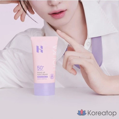 Holika Holika Make Up Sun Cream SPF 50+ PA++++ 60 мл — солнцезащитный крем-база под макияж с матовым финишем