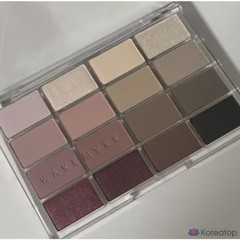 Палетка для глаз WAKEMAKE Soft Blurring Eye Palette, фото 4