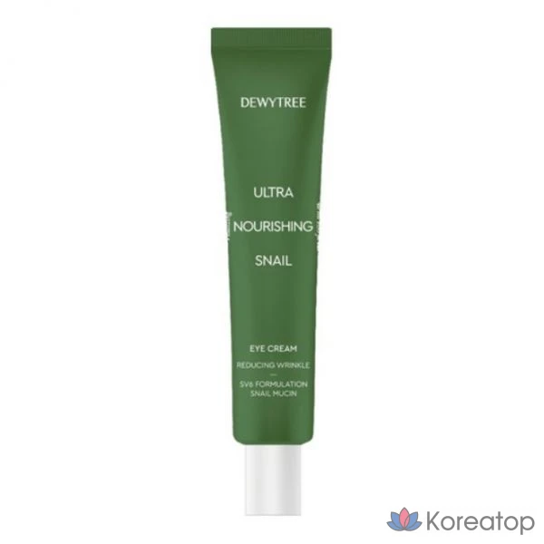 Ультрапитательный крем для глаз Dewytree с экстрактом слизи улитки, 40 мл