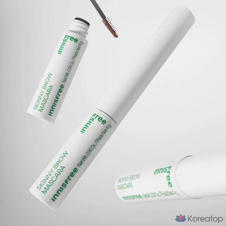 Тинт для бровей Innisfree Skinny Browcara, оттенок 4 Light Ash Brown, 4 г, 1 шт., фото 5