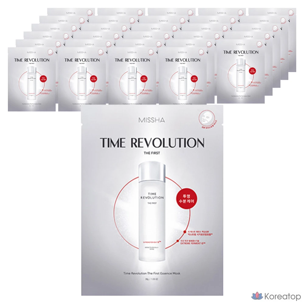 Маска-эссенция Missha Time Revolution The First, 30 г, 1 упаковка, 30 штук.