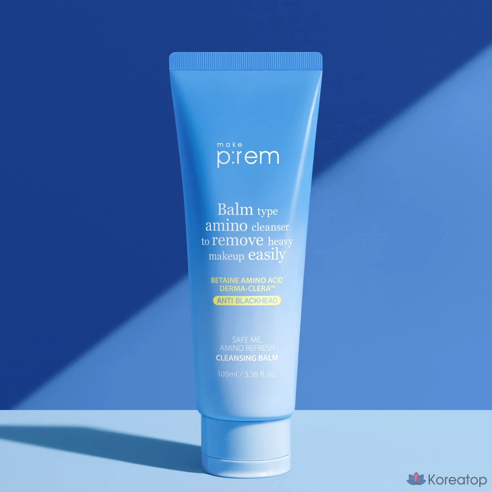 Очищающий бальзам MAKE P:REM Safe Me Amino Refresh Cleansing Balm, 100 мл, 1 шт., фото 4