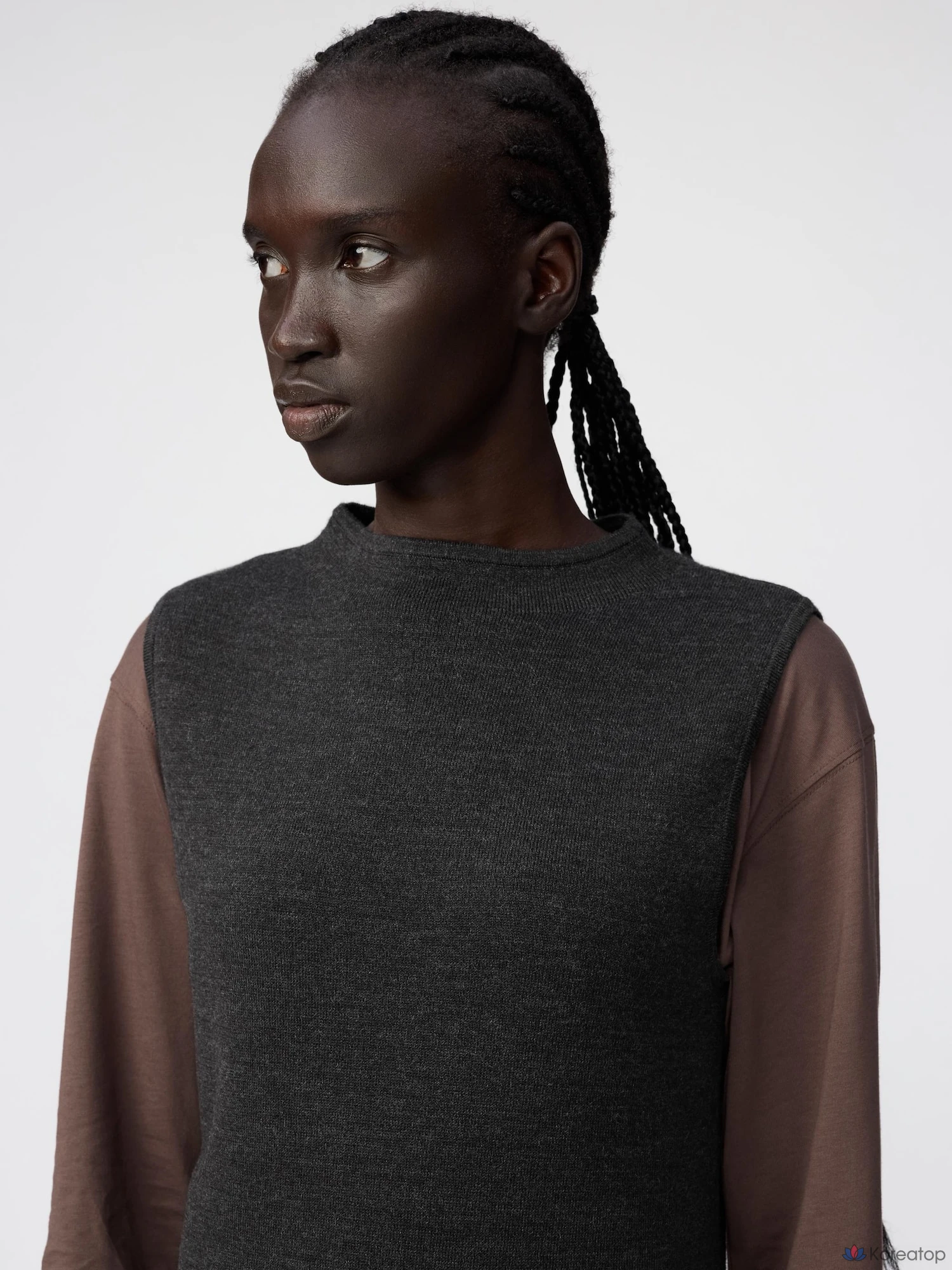 Платье Uniqlo Double Face Knit Sleeveless Dress