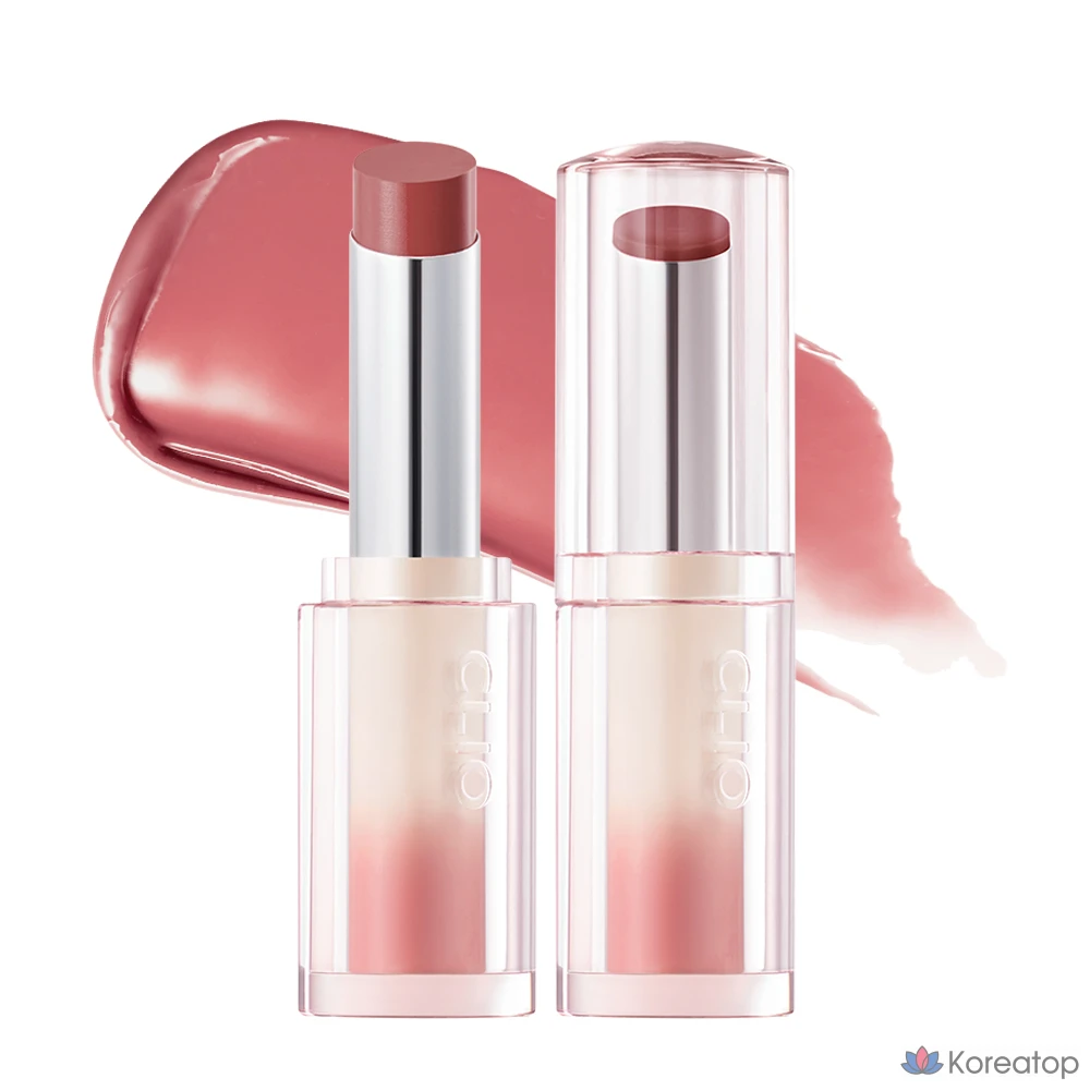 Бальзам для губ Clio Crystal Glam Balm, оттенок 012 Chai Rose, 1 шт.