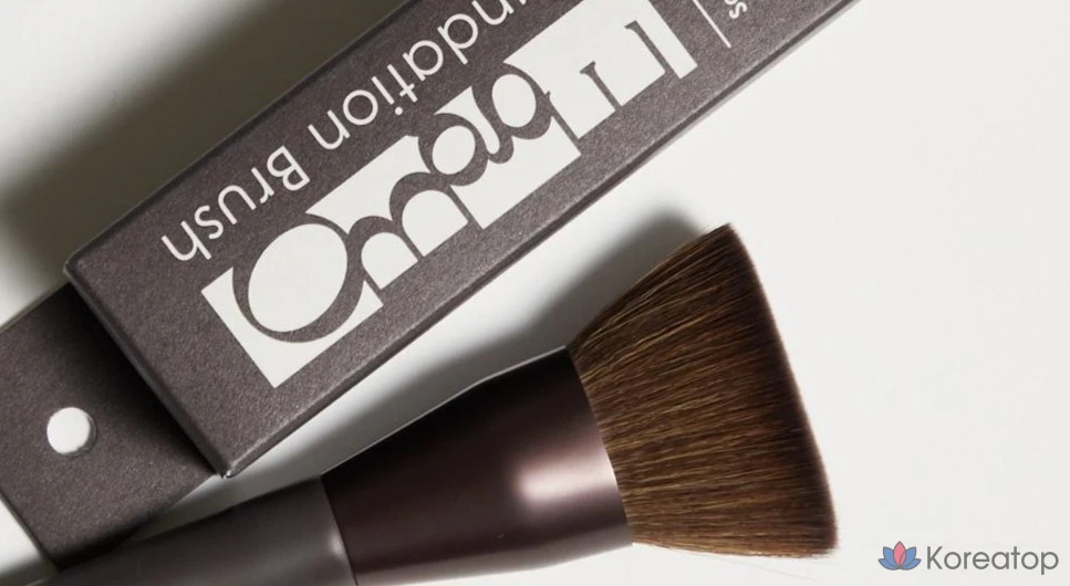 Кисть для тонального крема OBge из синтетического ворса, 1 шт.