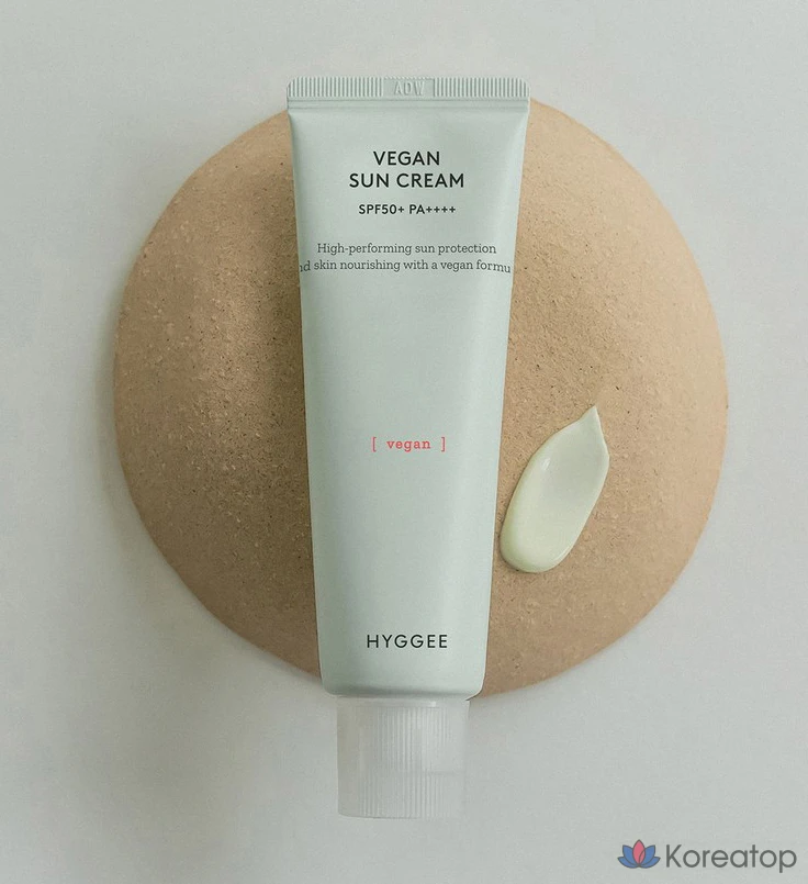 Веганский солнцезащитный крем HYGGEE SPF50+ PA++++, 50 мл, 1 шт.