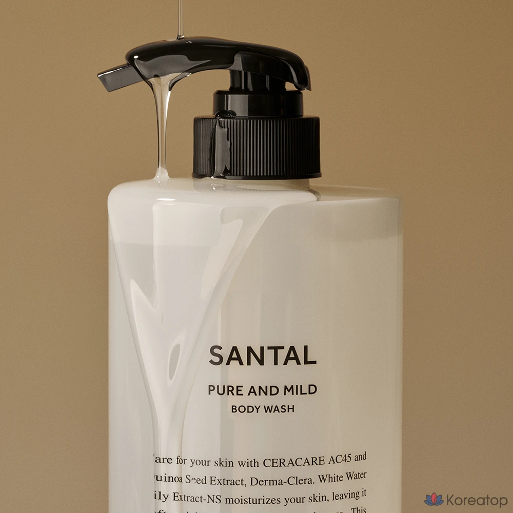 Гель для душа AVCA Pure & Mild Santal, 800 мл, 1 шт.