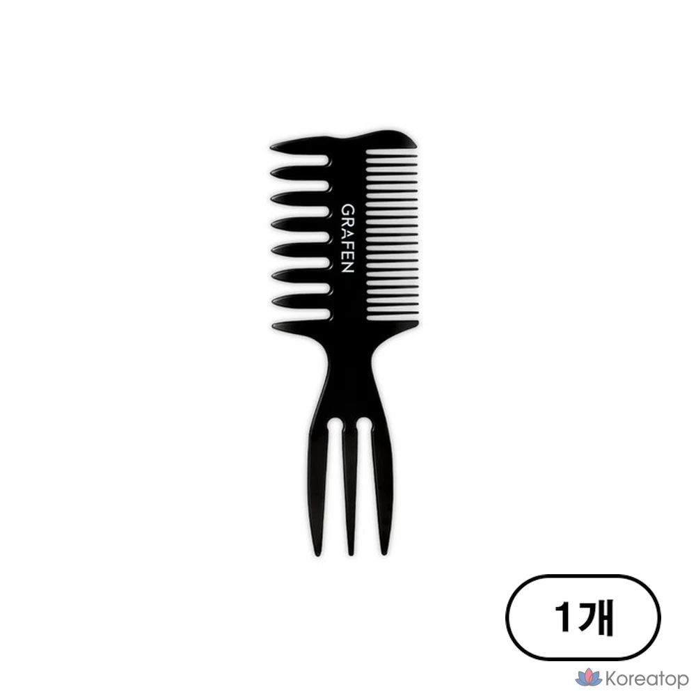 Многофункциональная помада-гребень с GRAFEN, 1 шт., черная.