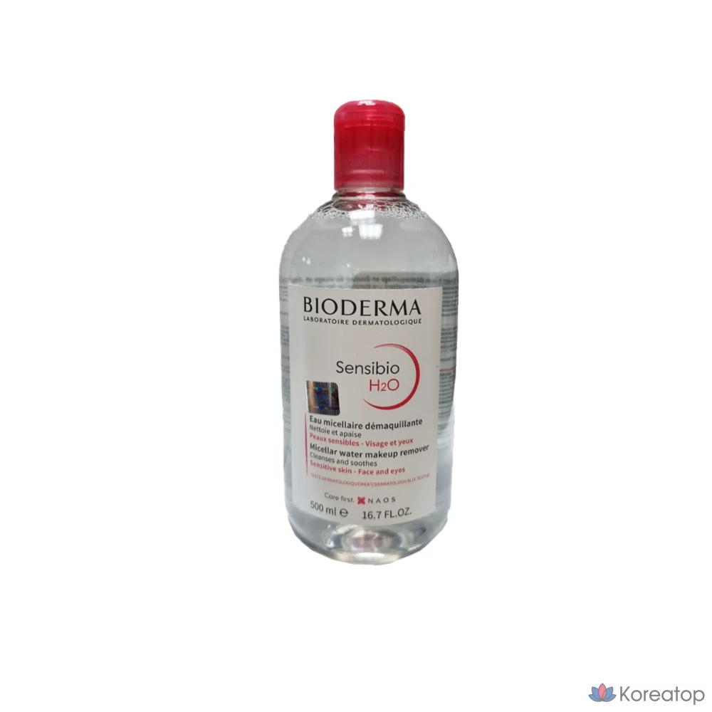 Очищающая вода Bioderma 500 мл x 2 шт., фото 4