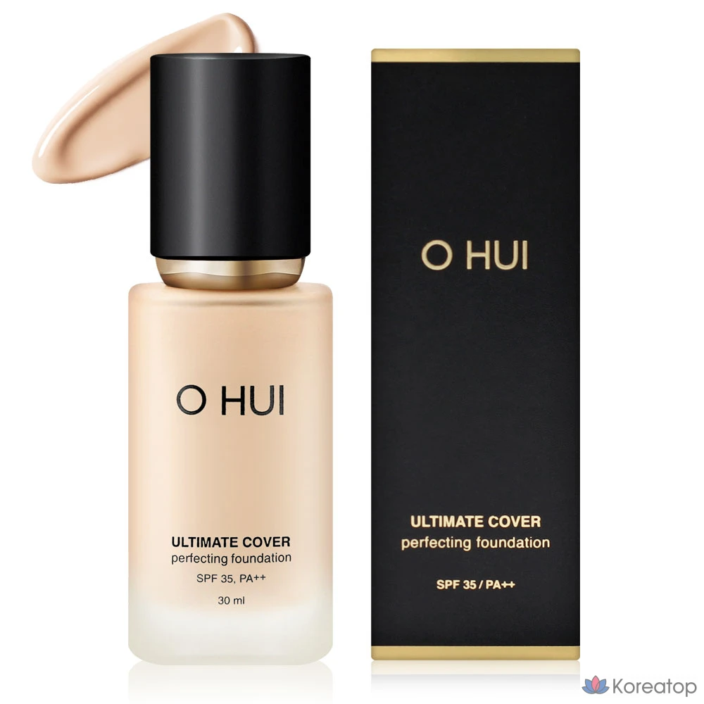 Тональный крем Ohui Ultimate Cover Perfecting Foundation, оттенок Y01 Milk Beige, 30 мл, 1 шт.