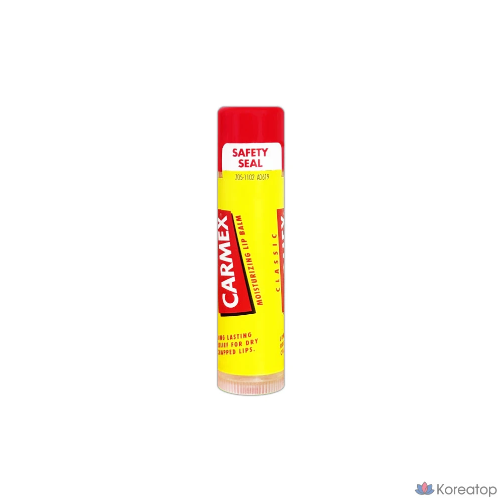 Увлажняющий бальзам для губ Carmex Classic Stick, без отдушек, 4,25 г, 1 шт.