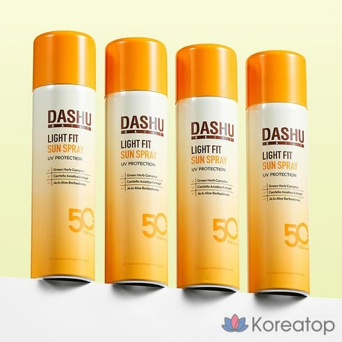 Солнцезащитный спрей Dashu Daily Lightfit SPF 50+ PA+++