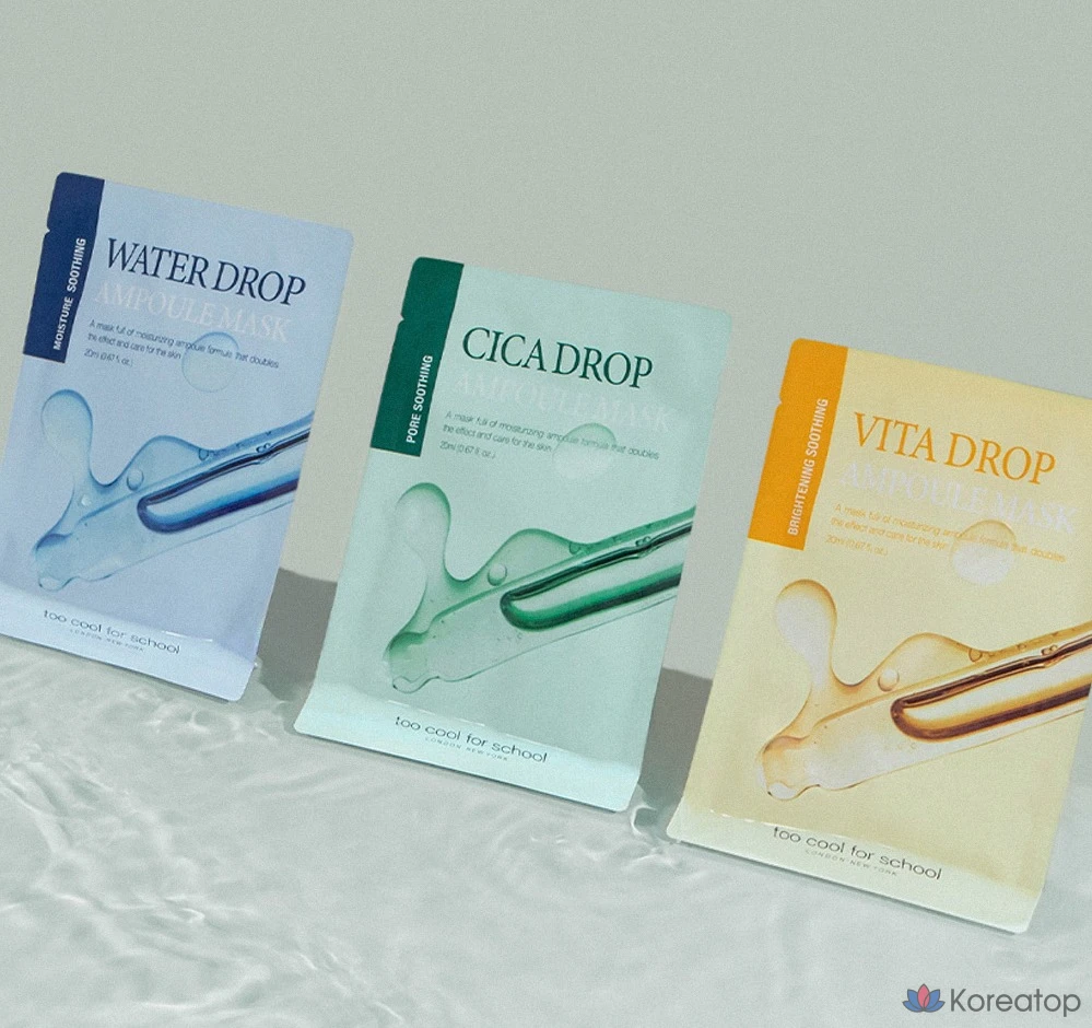 Ампульная маска Tukul Force School Water Drop, 1 штука, 1 штука