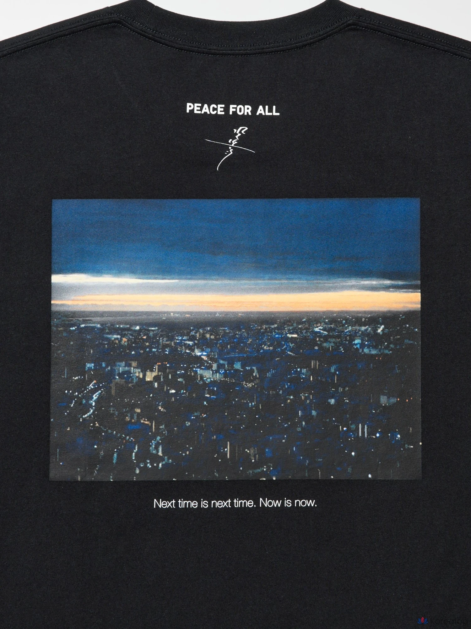 Футболка Uniqlo PEACE FOR ALL Graphic T Regular Fit Koji Yakusho