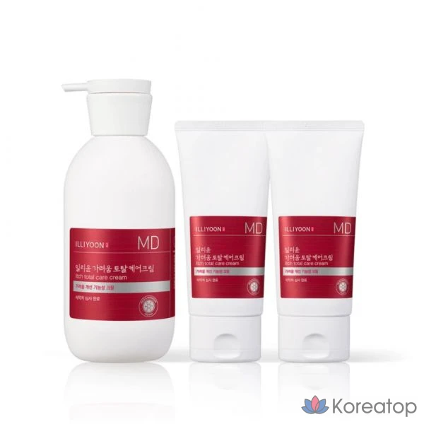 Крем Illiyoon Itch Total Care, 330 мл + 80 мл x 2
