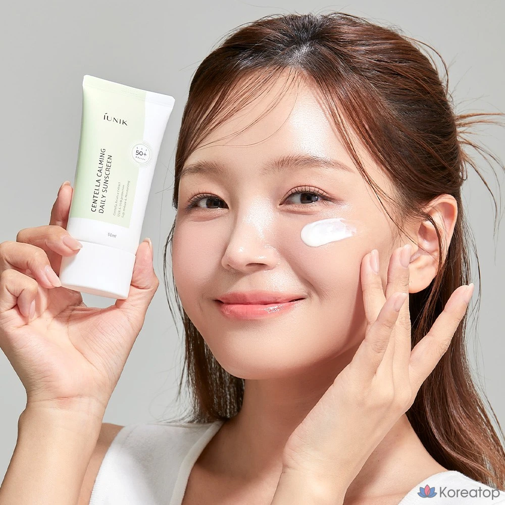 Солнцезащитный крем 9wishes Iunik Centella Calming Daily Sunscreen, 60 мл, 1 шт.