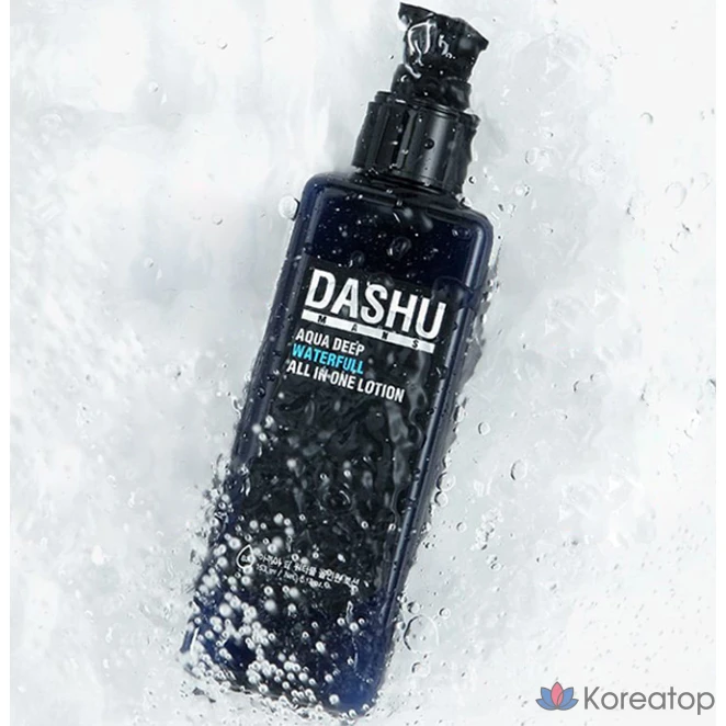 Лосьон для мужчин Dashu Aqua Deep Waterful All-in-One, 153 мл, 1 шт., фото 5