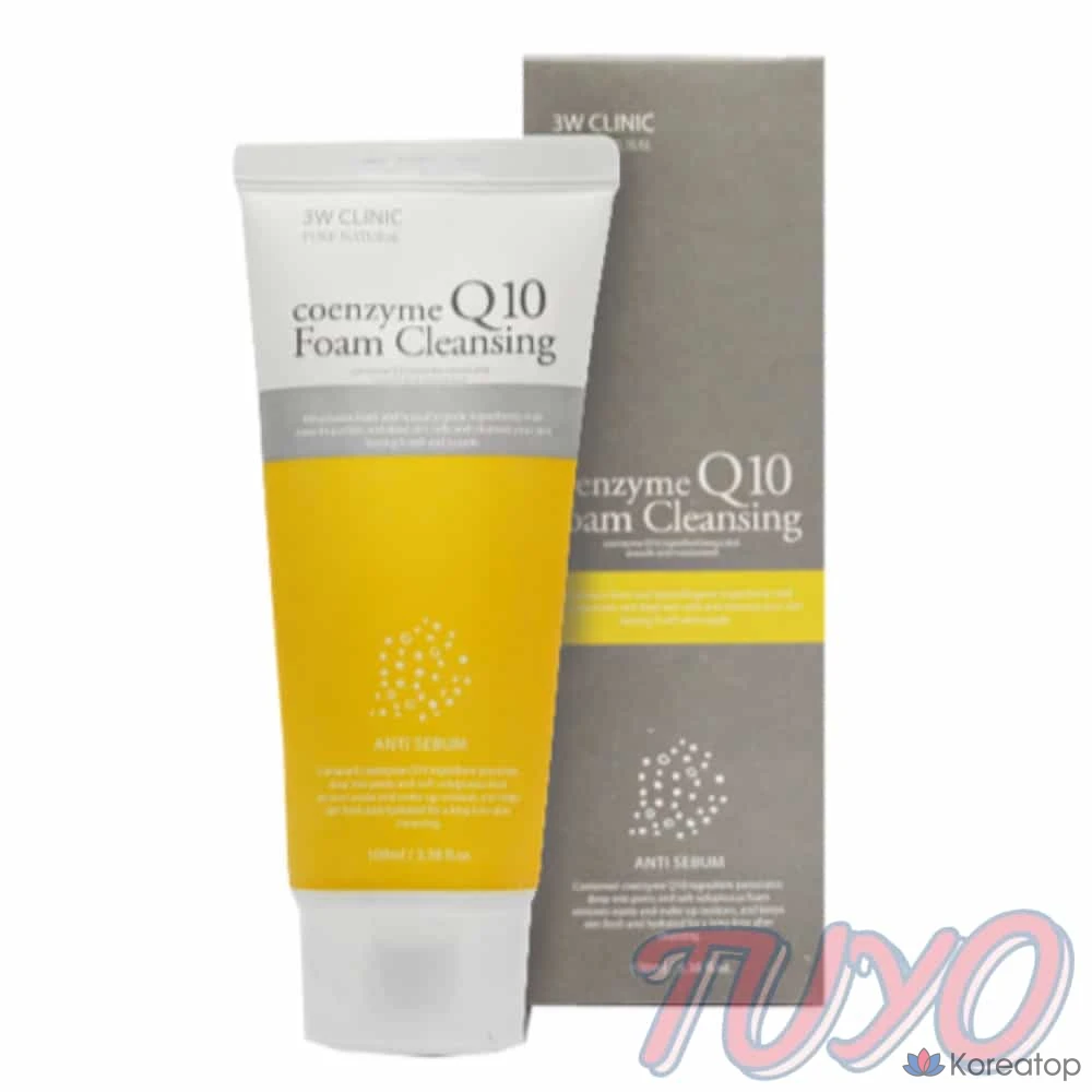Tuyo Coenzyme Cuthen Foam Cleansing Очищающая пена для очищения пор Пузырьковое очищающее средство, фото 5