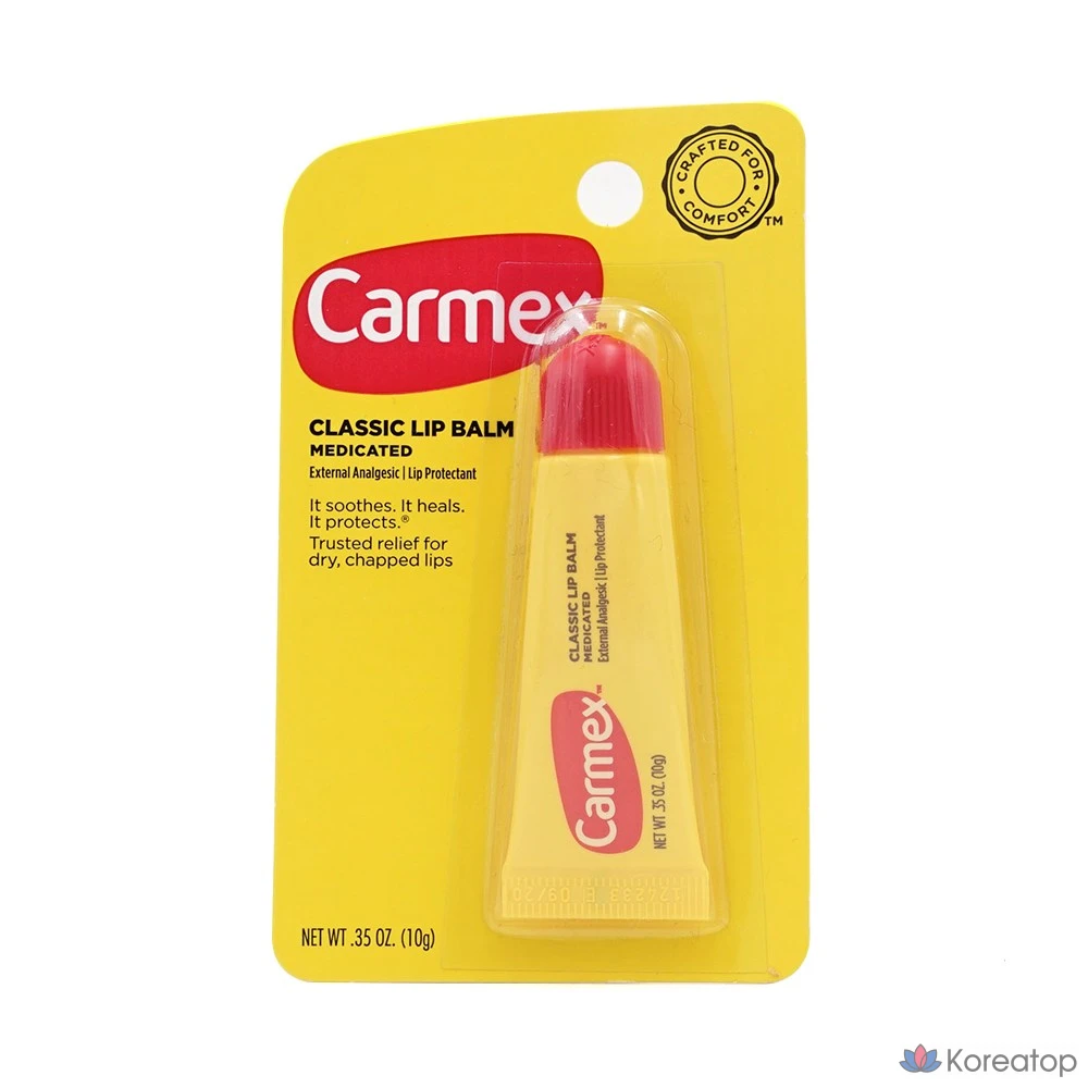 Увлажняющий бальзам для губ Carmex Classic, 10 г, 1 шт.