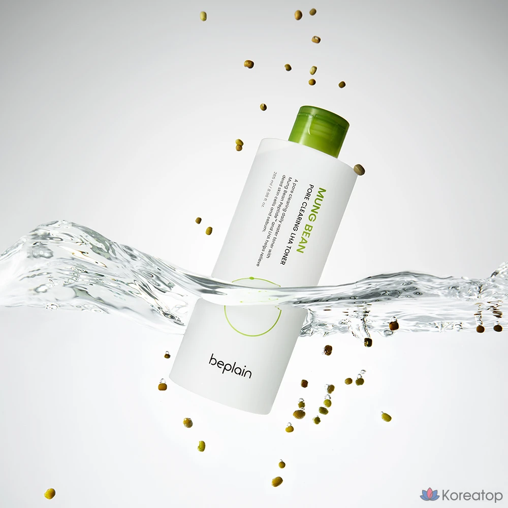 Тоник для очищения пор Beplain Green Bean Pore Clearing Laha, 265 мл, 1 шт.