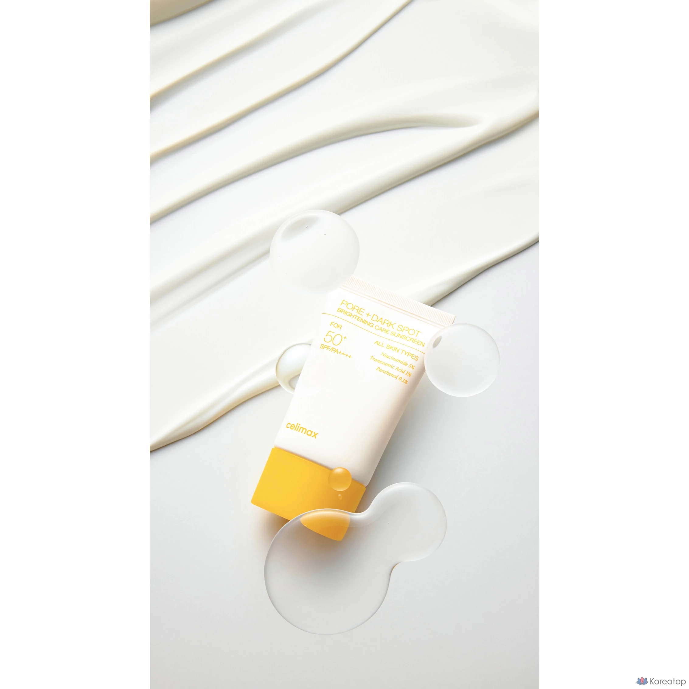 Солнцезащитный крем Celimax Brightening Pore Spot Sun Cream SPF50+ PA++++, 50 мл, 1 шт.