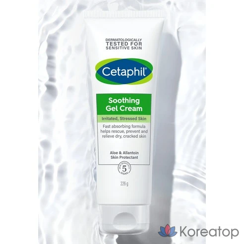 Cetaphil Успокаивающий гель-крем с алоэ, без отдушек, 453 г