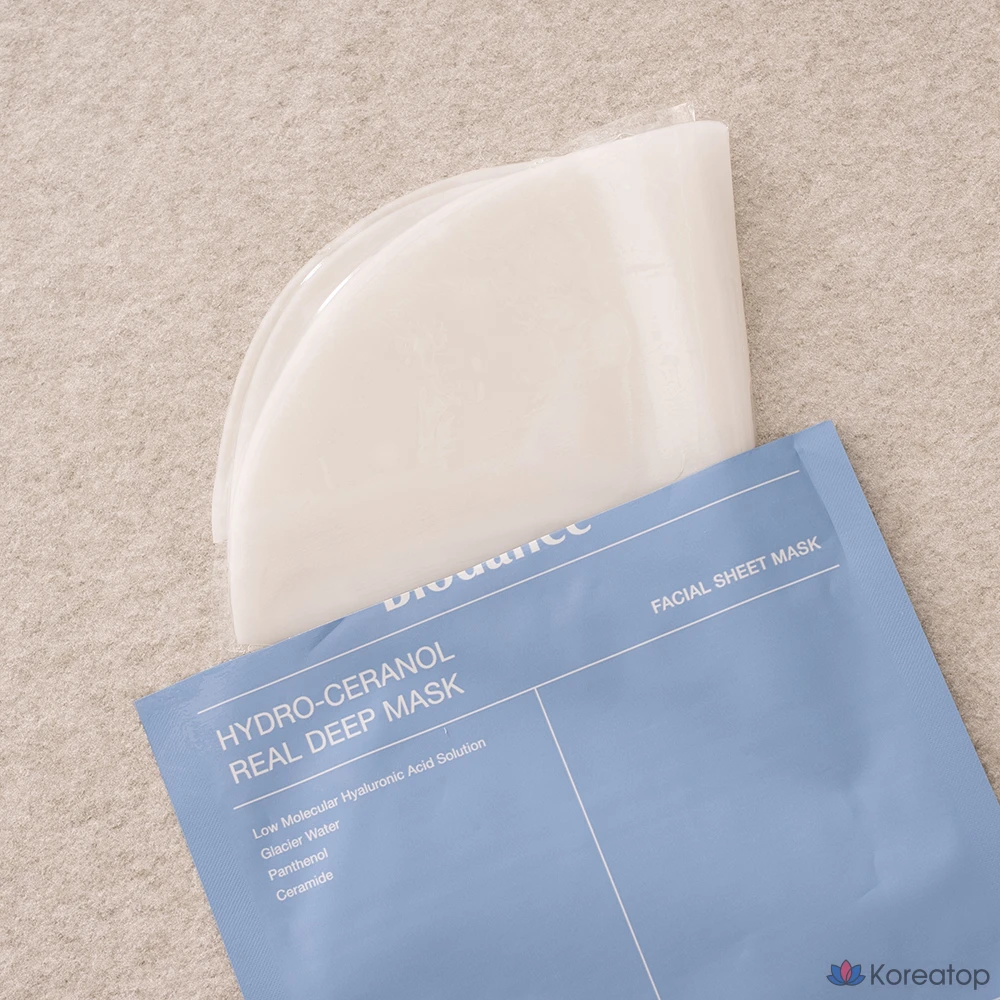 Тканевая маска для лица Biodance Hydro Cera-Nol Real Deep Mask, 15 шт., фото 5