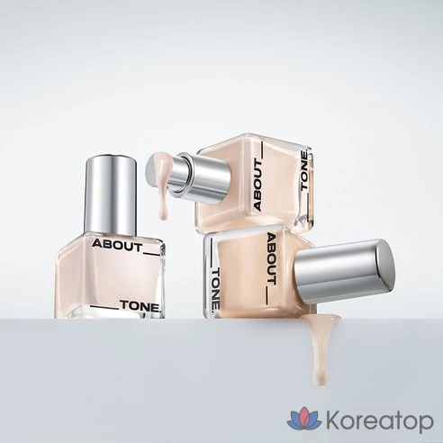 ABOUT TONE Тональный крем для лица матирующий Корея с spf 30 Skin Layer Fit Foundation, 30 мл, 21 Холодный оттенок