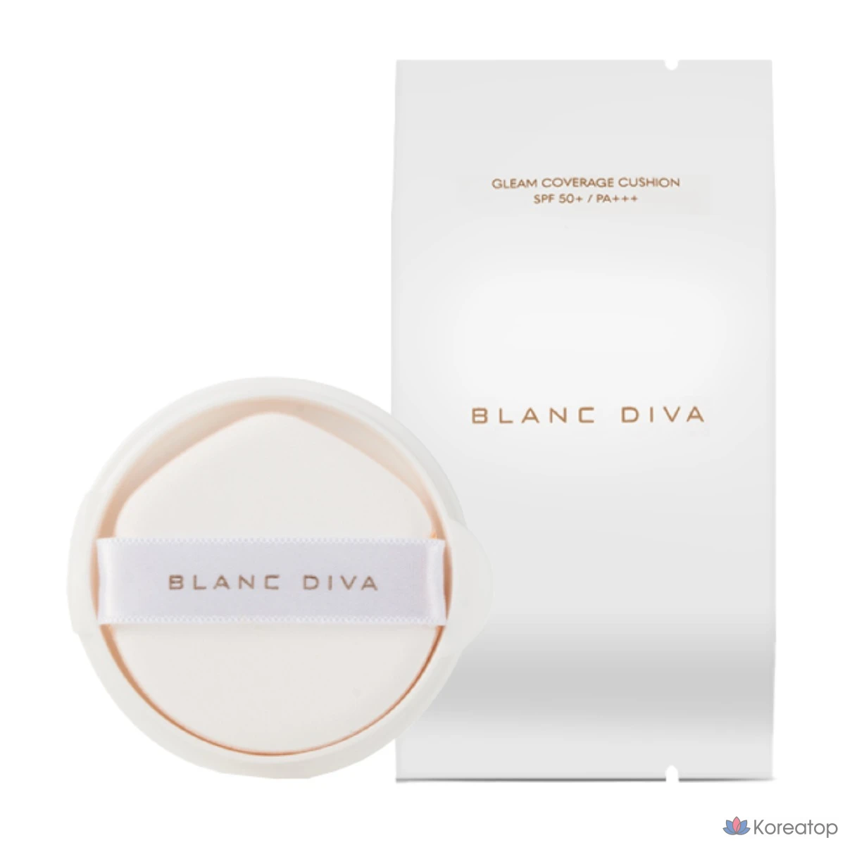 Сменный блок тонального крема VDL Blanc Diva Glim Coverage Cushion, № 21, желтый, 1 шт.