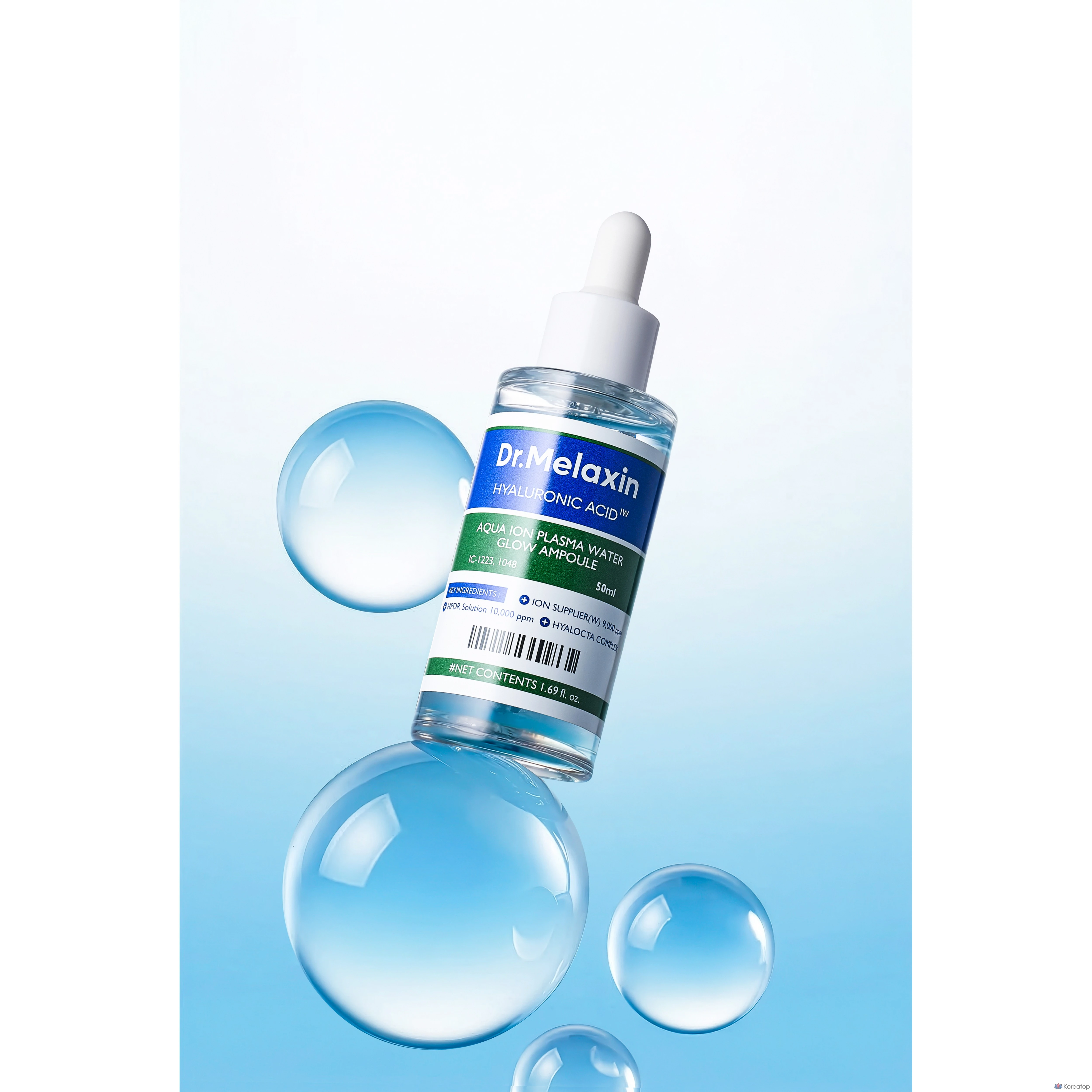 Ампульная сыворотка Dr. Melaxin Aqua Ion Plasma Moisture Ampoule, 50 мл, 1 шт.