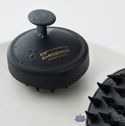 Щетка для чистки кожи головы и окрашивания волос Dr. Banggiwon, черная, 1 шт.