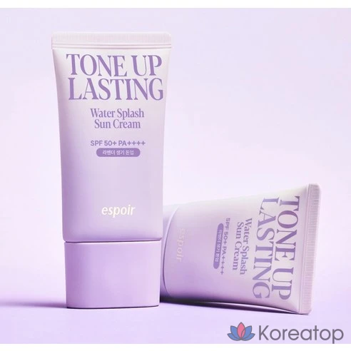 Солнцезащитный крем Espoir Water Splash Tone-Up Lasting SPF50+ PA++++