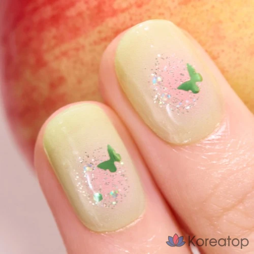 Гель-лак для ногтей Ohora Gel Strip Nail, оттенок Guava Glint, 1 шт., фото 5