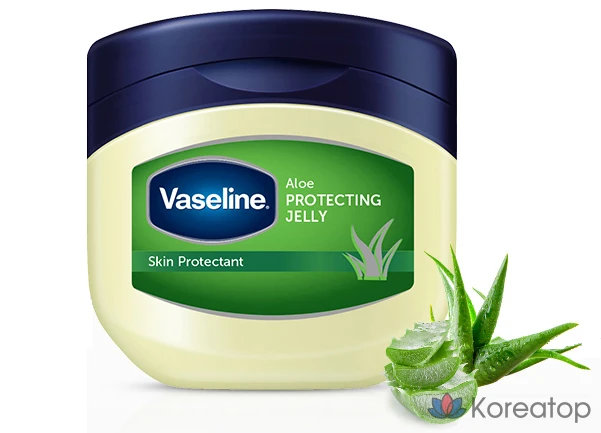 Защитный бальзам-гель VDL Vaseline с алоэ вера, 100 мл, 1 шт.