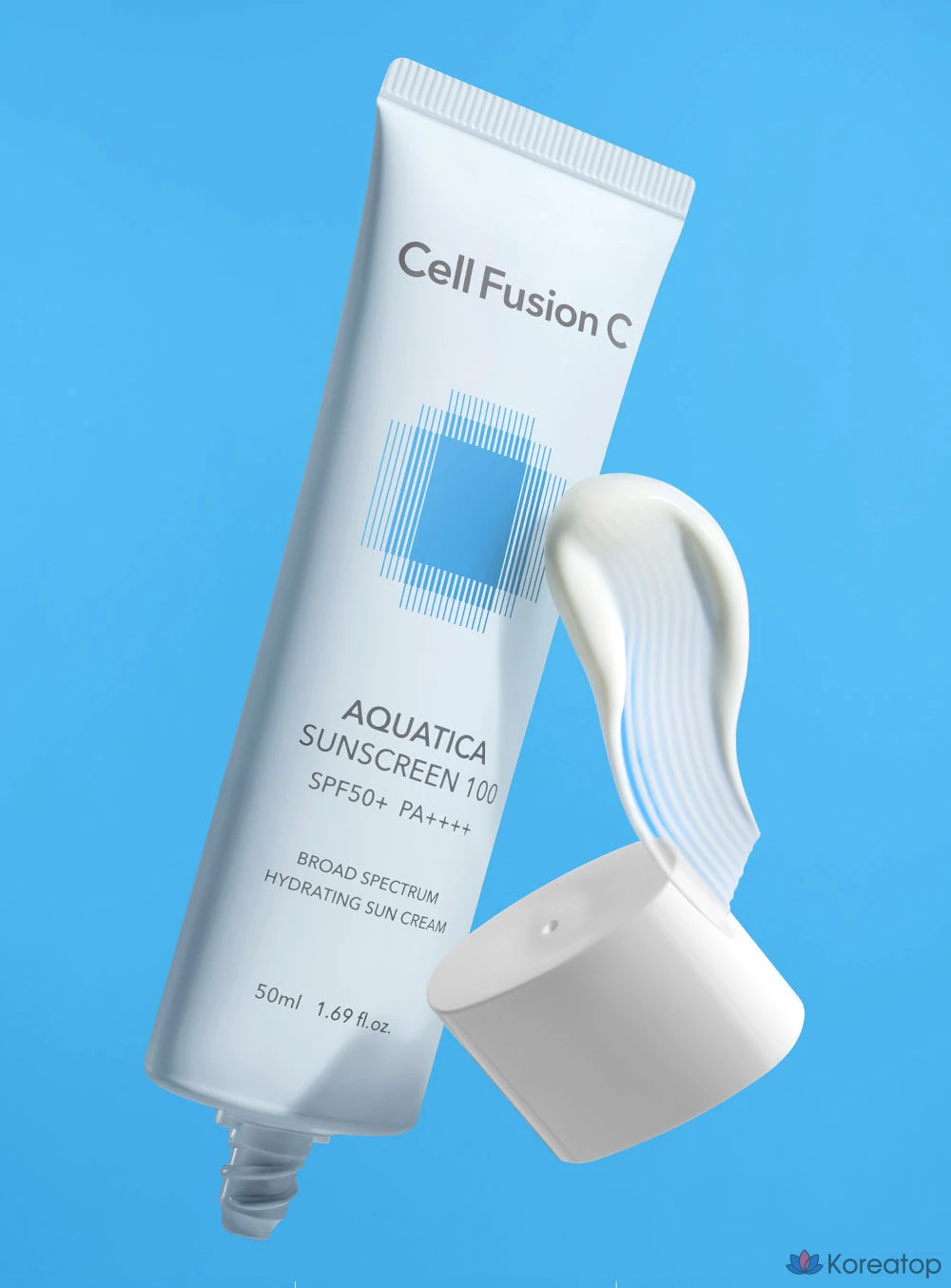 Солнцезащитный крем Cellfusion C Aquatica 100 SPF50+ PA++++, 50 мл, 1 шт.