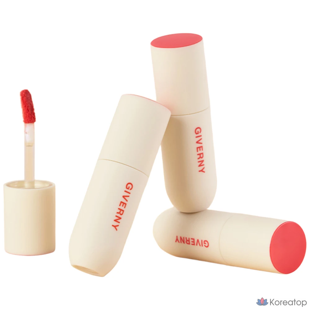 Тинт для губ Giverny Fluffy Sheer Tint, оттенок 04 Guava Jam, 3.5 г, 1 шт.