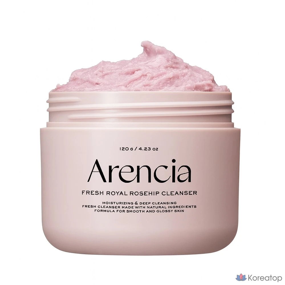 Очищающее рисовое мыло Arencia Fresh Royal Rosehip, 1 шт., 120 г