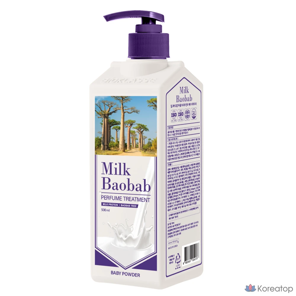 Парфюмерная маска для волос Milk Baobab с ароматом детской присыпки, 500 мл, 1 шт.