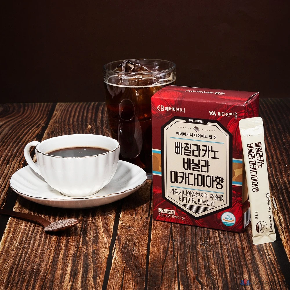 Протеиновый коктейль EverBikini Ppajillakano Vanilla Macadamia, 92,4 г, 1 шт.