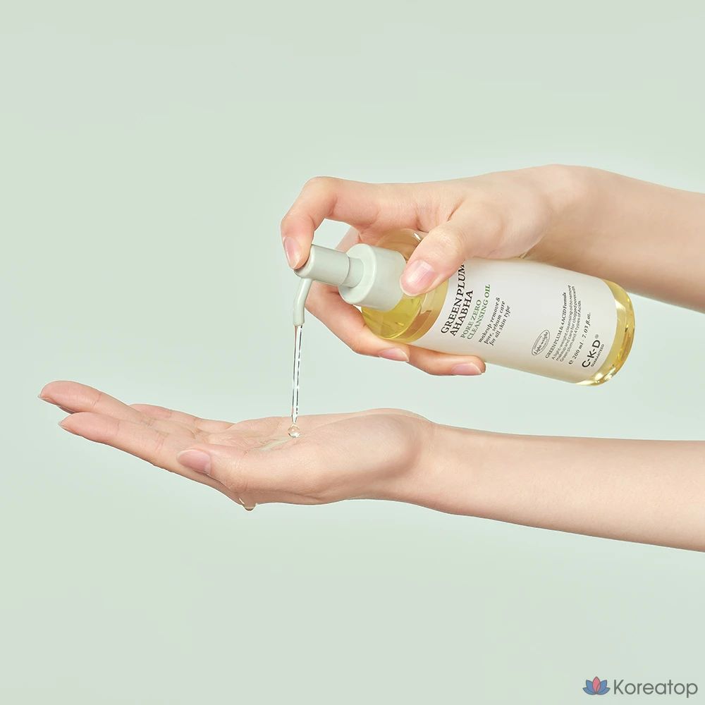 Очищающее масло CKD Green Plum AHA BHA, 200 мл, 1 шт.