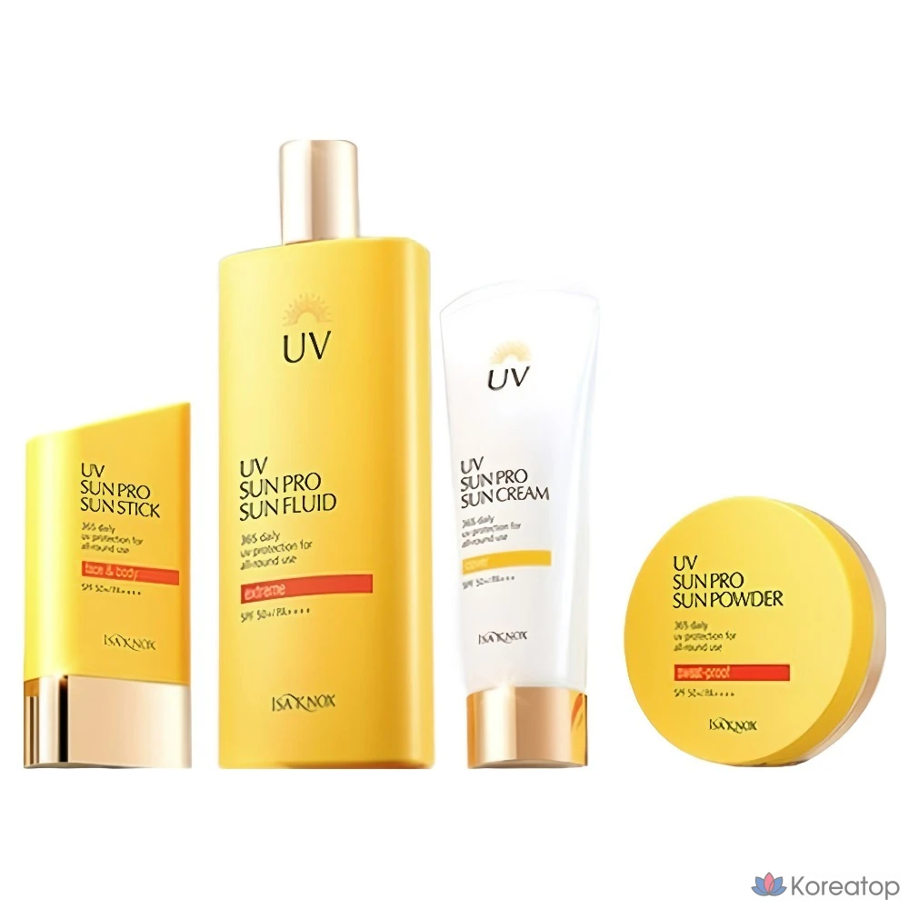 Солнцезащитный флюид Isa Knox UV Sun Pro 365 Extreme Sun SPF50+ PA++++ 100 мл + 70 мл, 170 мл, 1 шт.
