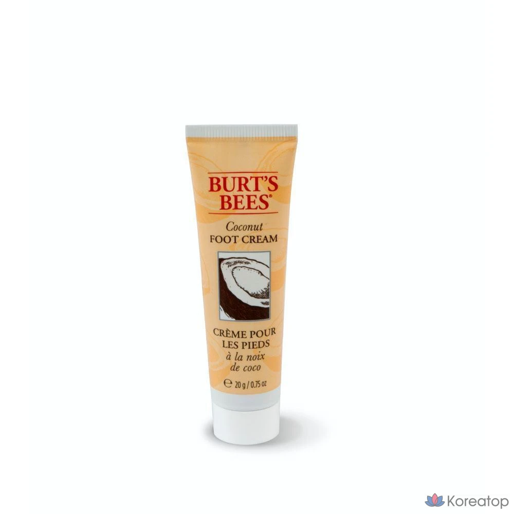 Кокосовый крем для ног Burt's Bees 0,75 унции (20 г), 1 шт.