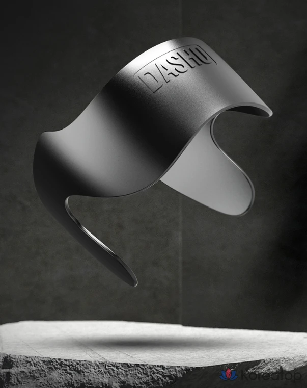 Мужской аксессуар для волос DASHU Daily Perfect Downtech Original, темно-серый, 1 шт.