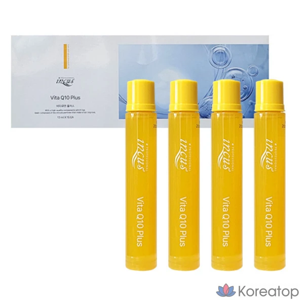 Incus Vita Q10 Plus Ампулы 13 мл x 15 шт, 1 шт., 195 мл, фото 2