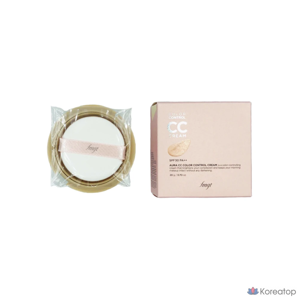 Сменный блок крема The Face Shop Aura CC Cream, 20 г, 2 шт.