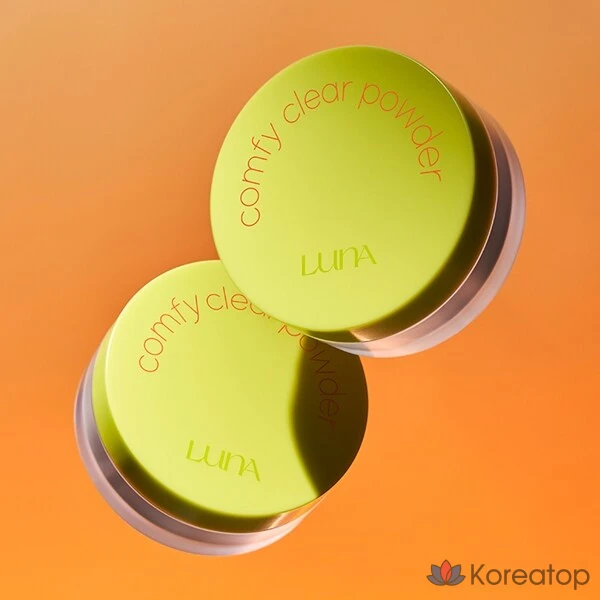 Прозрачная финишная пудра Luna Comfy, 8 г, 1 шт.