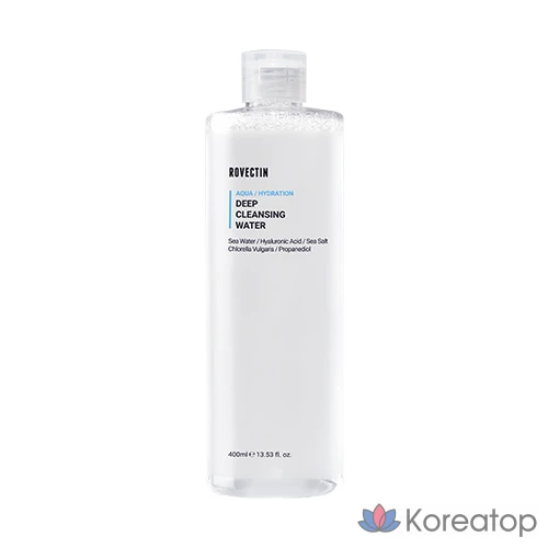 Очищающая вода Rovectin Aqua Deep Cleansing Water, 400 мл, 1 шт.